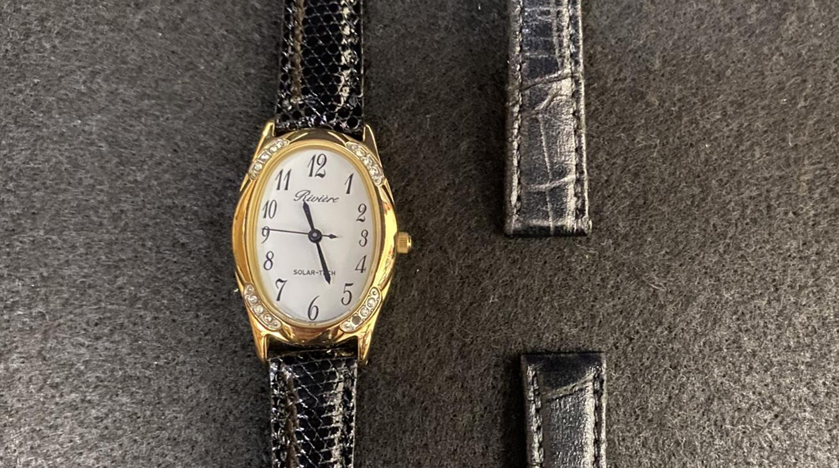 リビエール　 CITIZEN 　持込の革から時計のベルト作成・交換