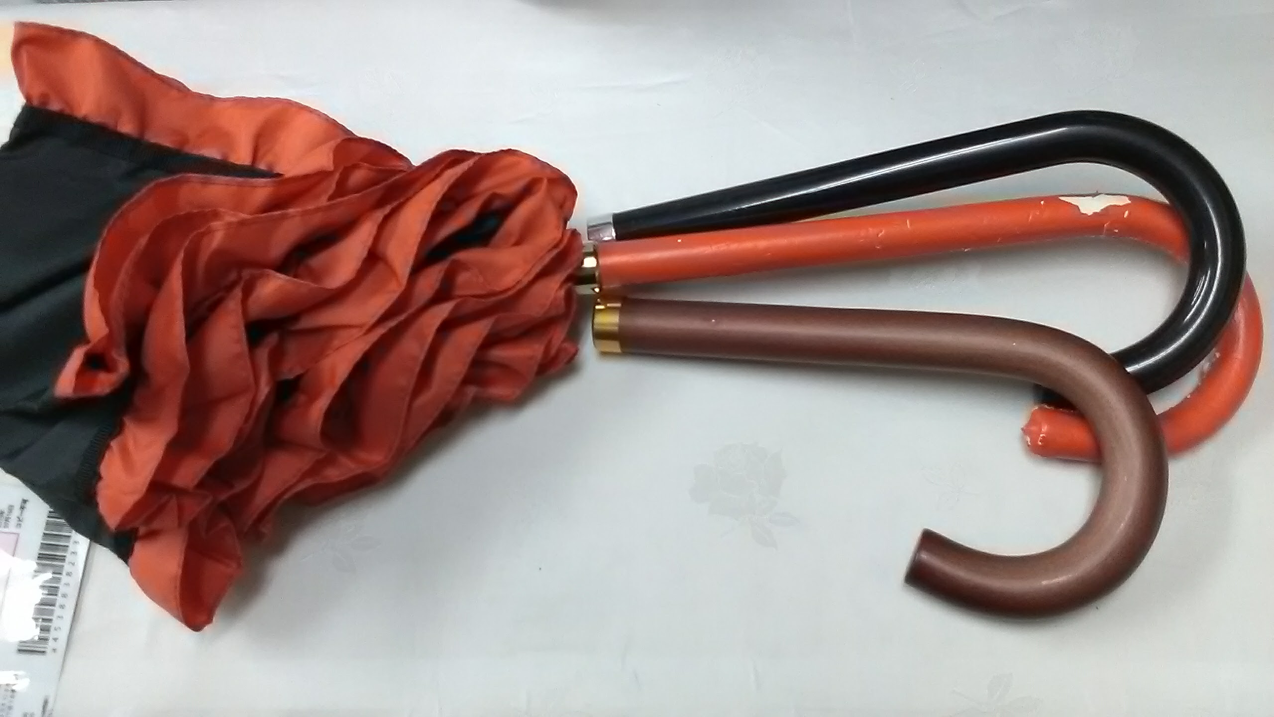 長傘の手元交換