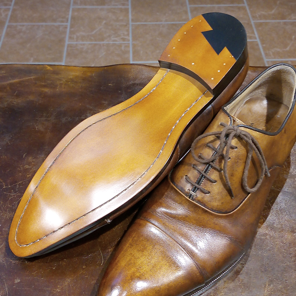 紳士靴　オールソール修理