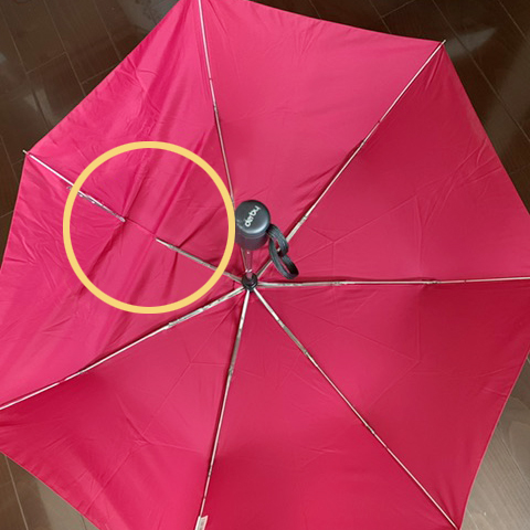 Knirps（クニルプス）折りたたみ傘修理