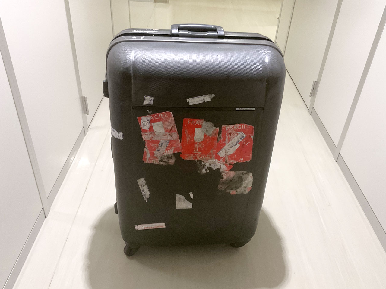 Samsonite（サムソナイト）ボディ割れ修理【郵送・配送修理】