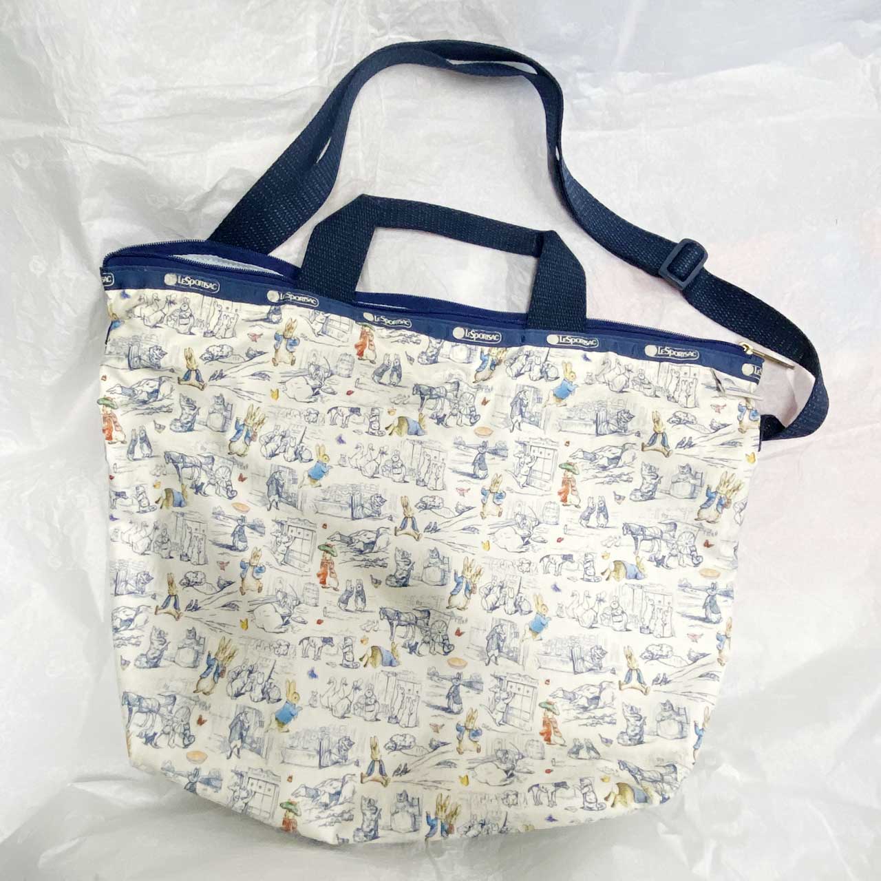 LeSportsac（レスポートサック）ショルダーバッグ　ファスナー交換【配送修理】