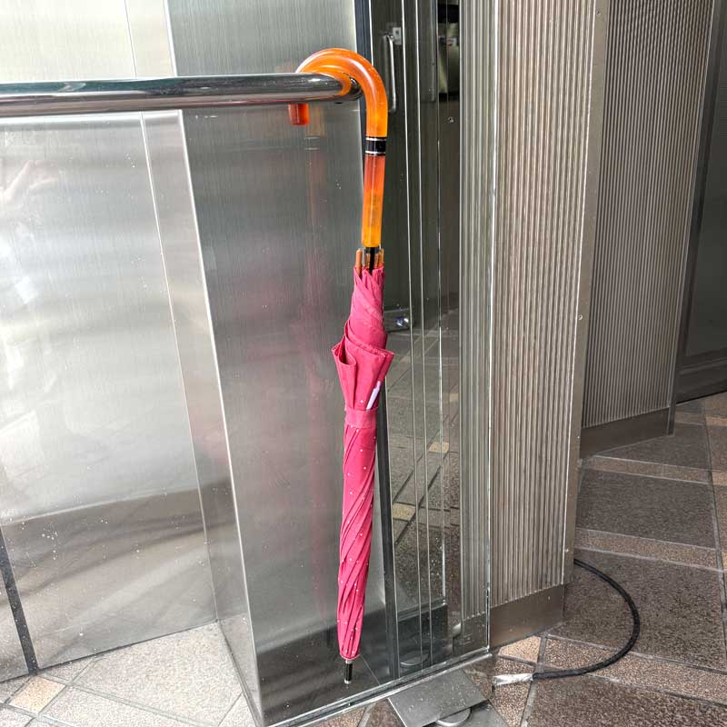 長傘の総張替え修理