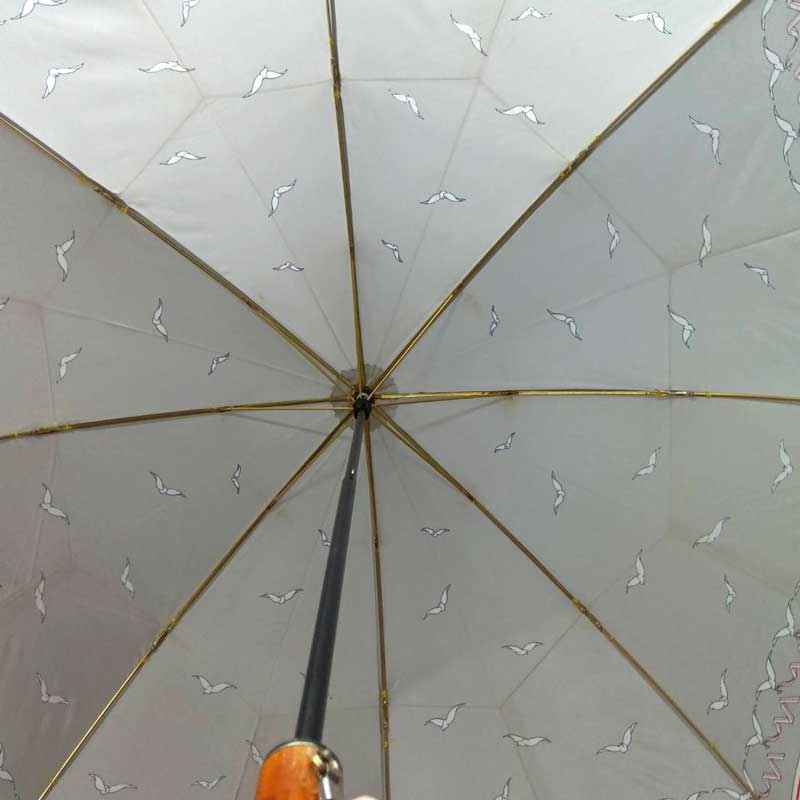 NINA RICCI(ニナリッチ)折りたたみ傘 晴雨兼用に「生地張り替え」