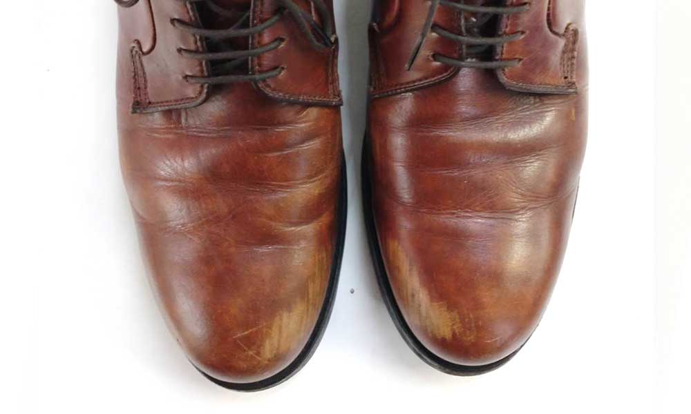 リーガル紳士靴染色