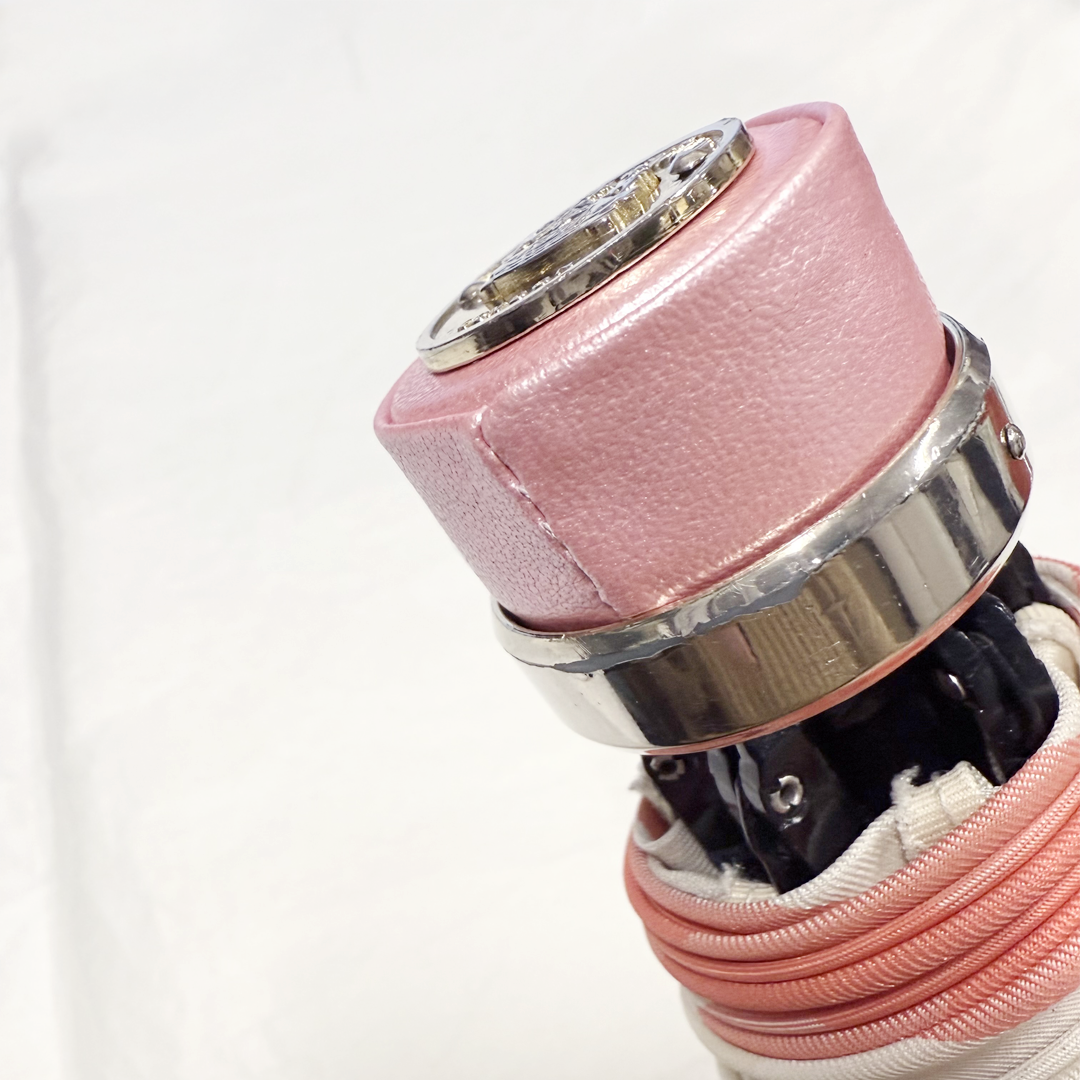 Aquascutum（アクアスキュータム）折りたたみ傘　手元の巻き直し