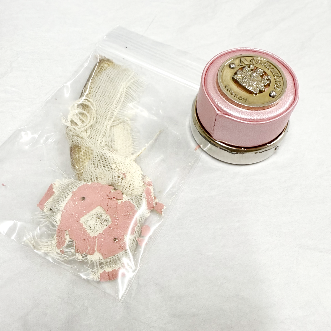 Aquascutum（アクアスキュータム）折りたたみ傘　手元の巻き直し