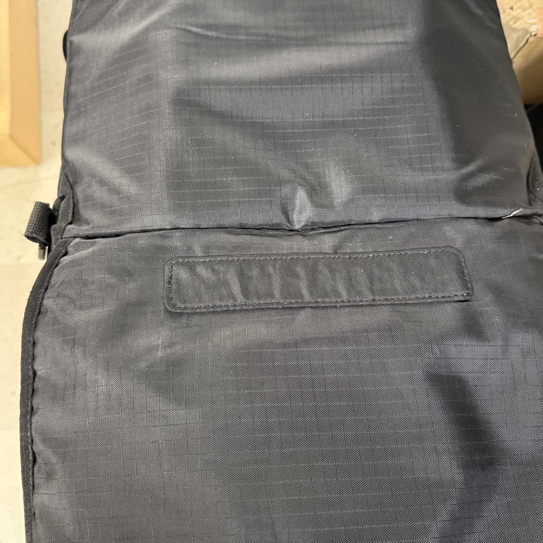 コールマン製リュックキャリー　ミシン刺し